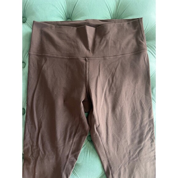 Lululemon Leggings size 12 Womens Rusty Red Brown - Picture 3 of 7